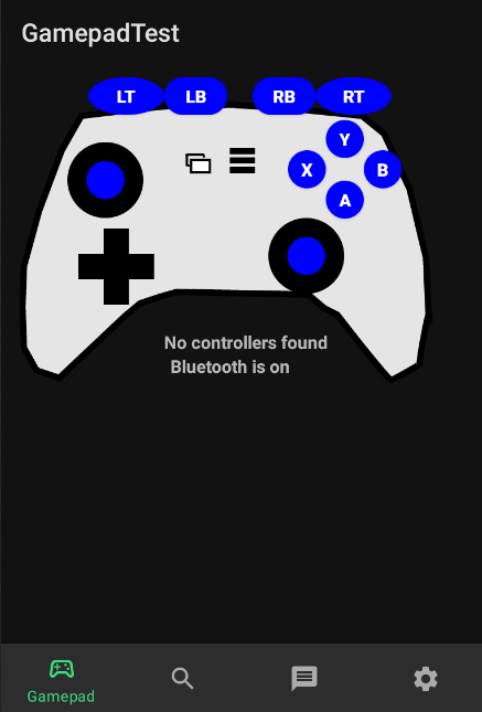 GamepadTest Android Application